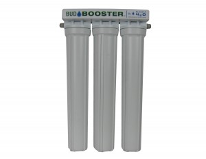 bud booster water filter for commercial cannabis growers